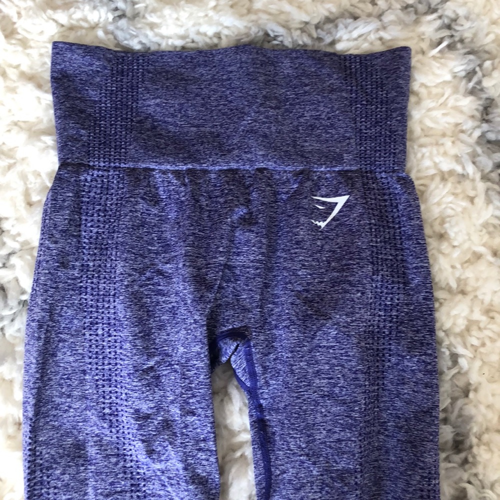Gymshark purple seamless leggings
